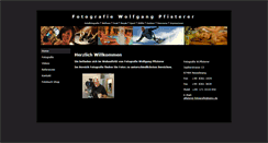 Desktop Screenshot of pfisterer-fotografie.com