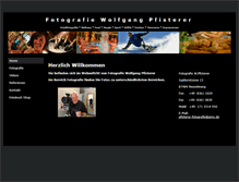 Tablet Screenshot of pfisterer-fotografie.com